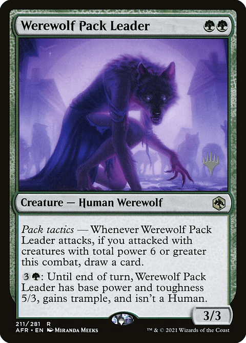 Werewolf Pack Leader | Español | NM | PAFR
