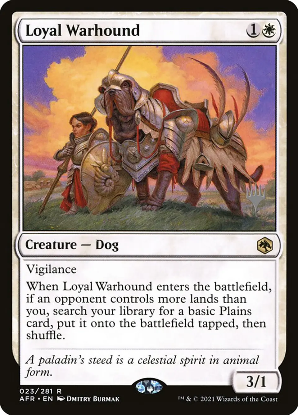Loyal Warhound | Español | NM | PAFR 1