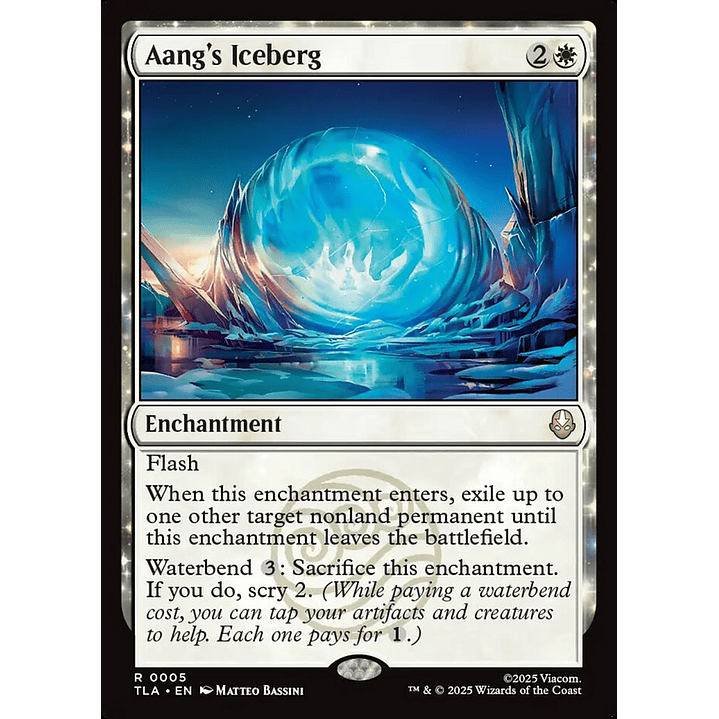 Aang's Iceberg (foil) | Inglés | NM | TLA 1