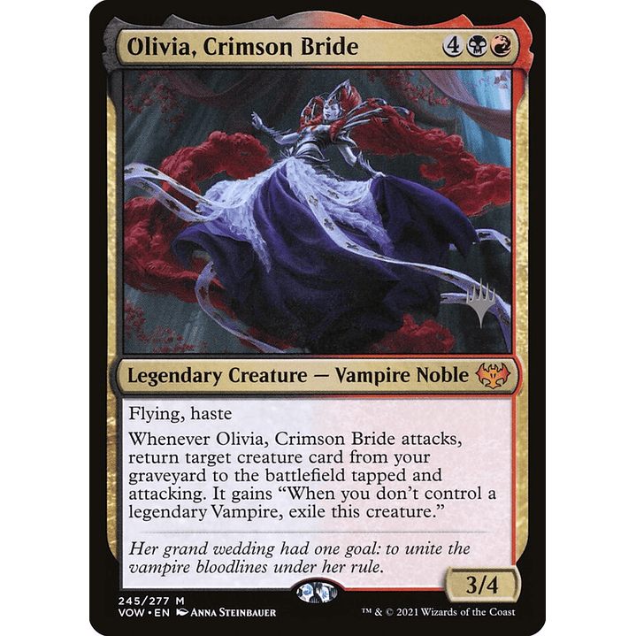 Olivia, Crimson Bride | Español | NM | PVOW 1