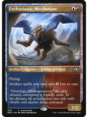 Enthusiastic Mechanaut (foil) | Español | NM | NEO