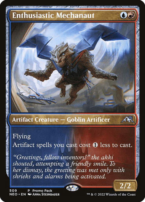 Enthusiastic Mechanaut (foil) | Español | NM | NEO