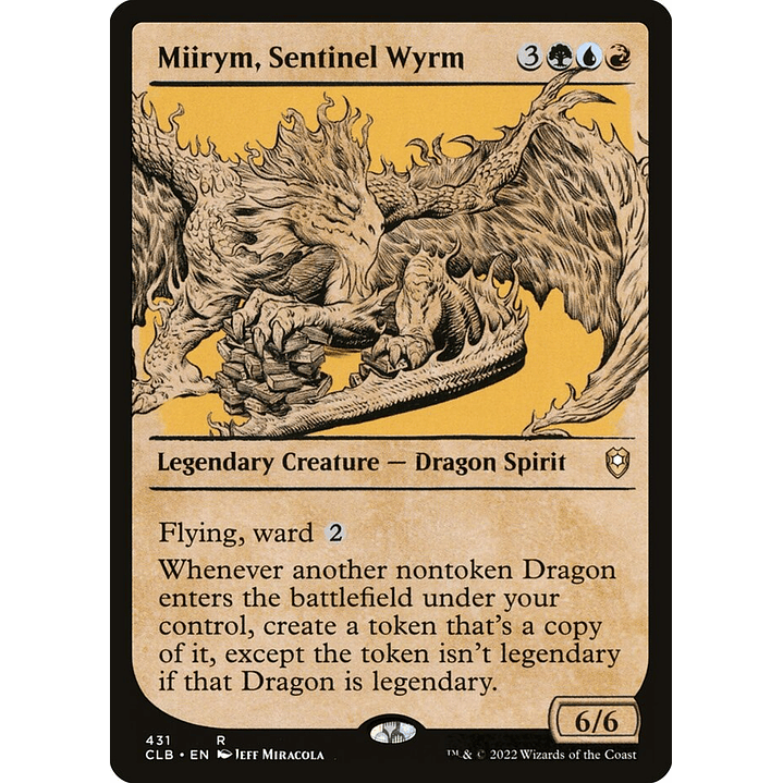 Miirym, Sentinel Wyrm (Showcase) | Español | NM | CLB 1