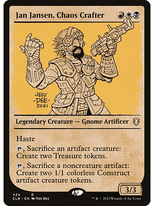 Jan Jansen, Chaos Crafter (Showcase) | Español | NM | CLB