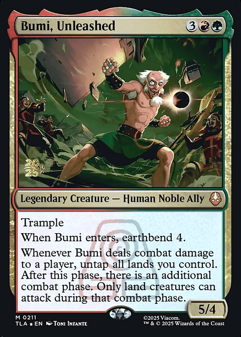 Bumi, Unleashed (Launch foil) | Español | NM | PTLA