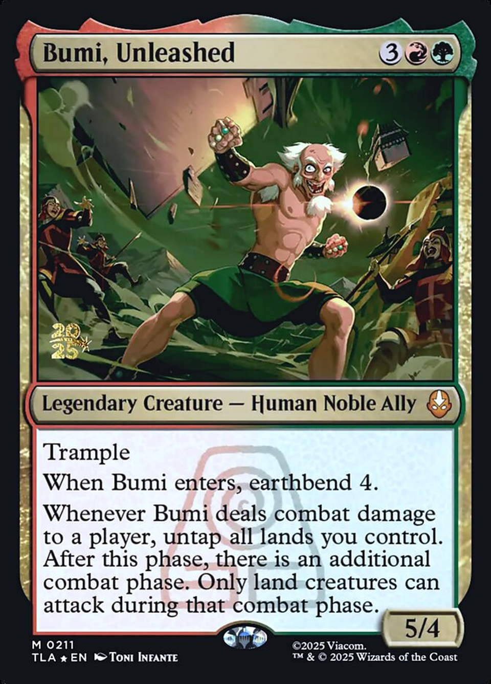 Bumi, Unleashed (Launch foil) | Español | NM | PTLA 1
