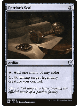 Patriar's Seal | Español | NM | CLB
