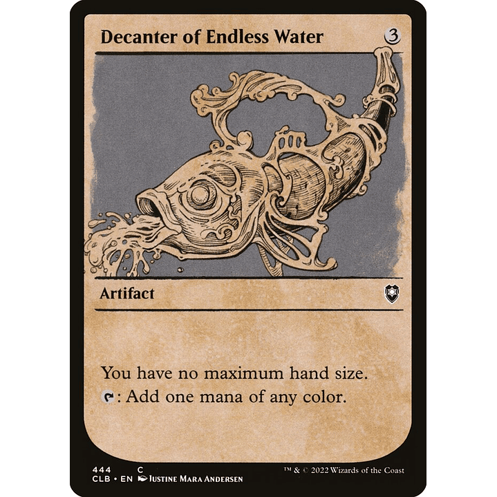 Decanter of Endless Water (Showcase) | Español | NM | CLB 1
