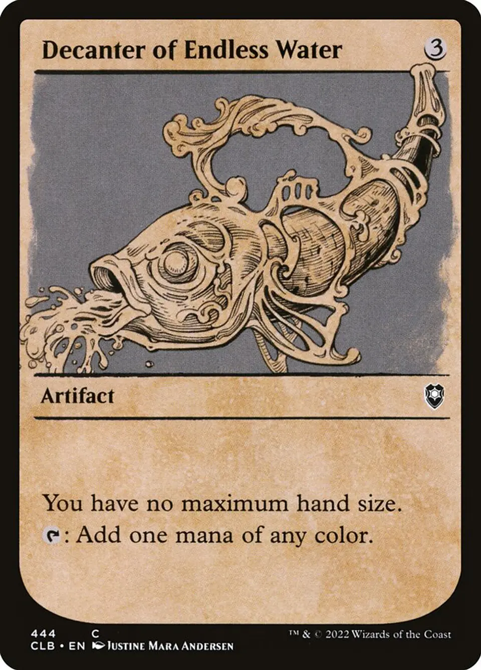 Decanter of Endless Water (Showcase) | Español | NM | CLB 1