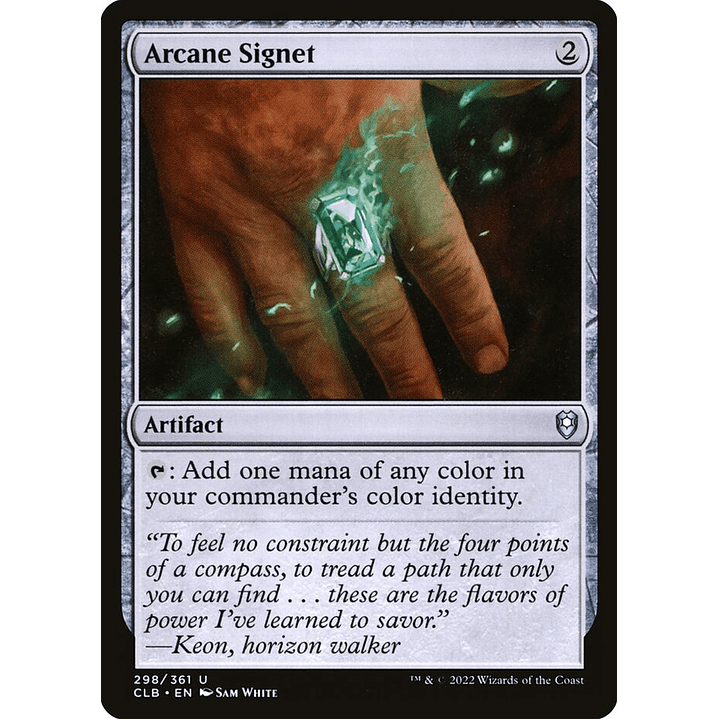 Arcane Signet | Español | NM | CLB 1