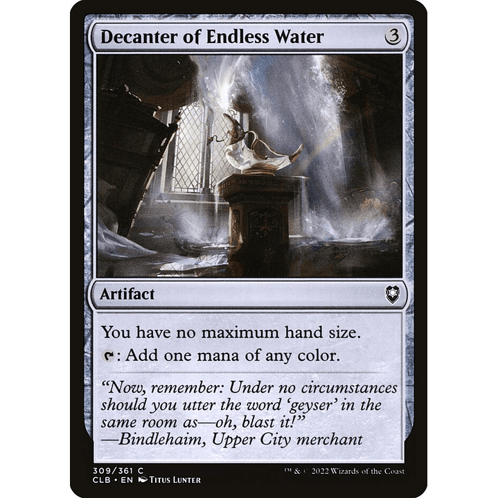 Decanter of Endless Water | Español | NM | CLB 1