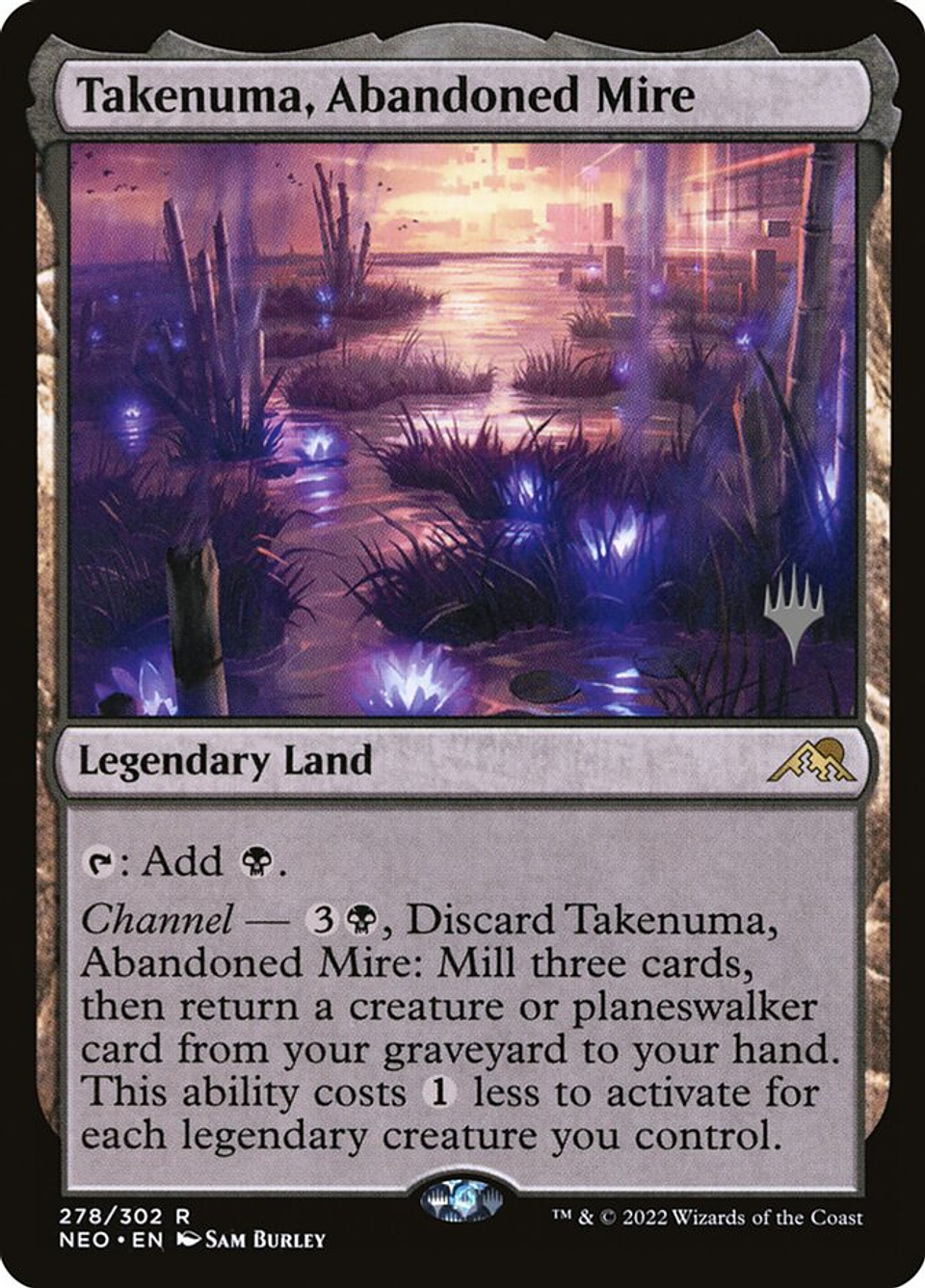 Takenuma, Abandoned Mire (foil) | Español | NM | PNEO 1
