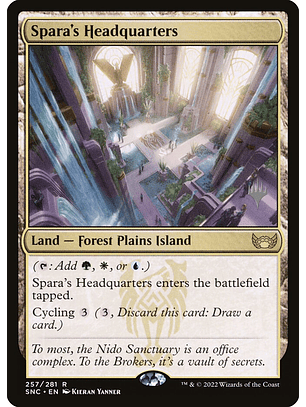 Spara's Headquarters (foil) | Español | NM | PSNC