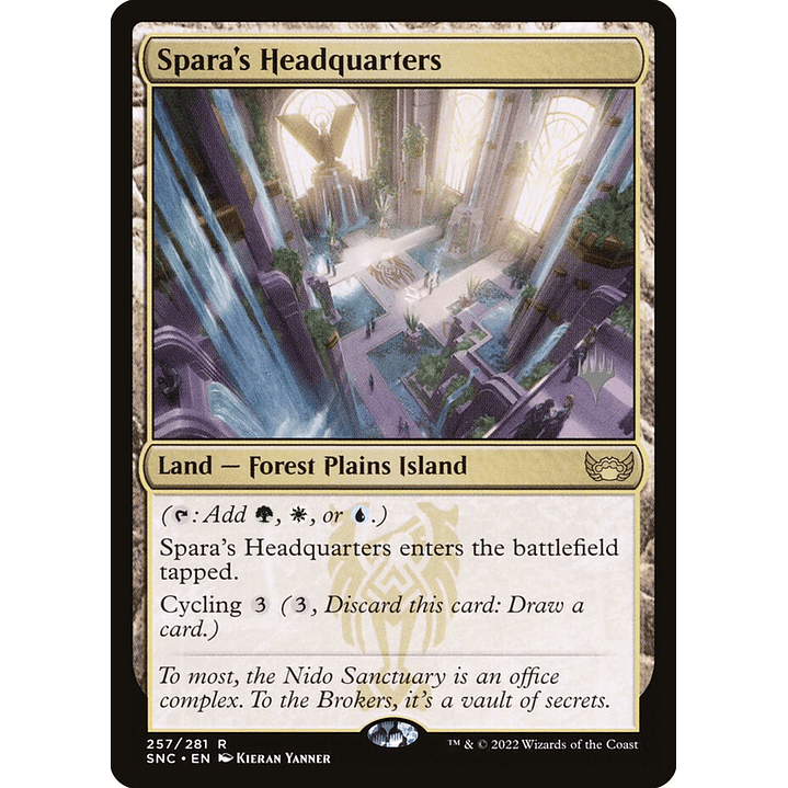 Spara's Headquarters (foil) | Español | NM | PSNC 1