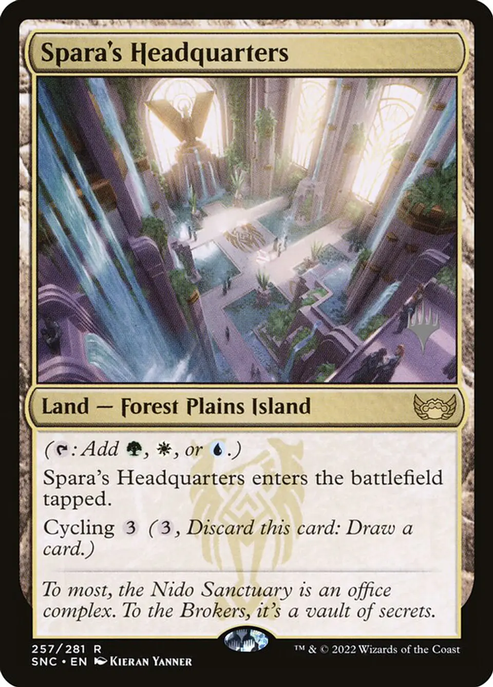 Spara's Headquarters (foil) | Español | NM | PSNC 1