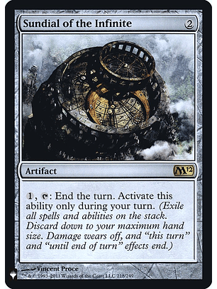 Sundial of the Infinite (foil) | Inglés | NM | PLST