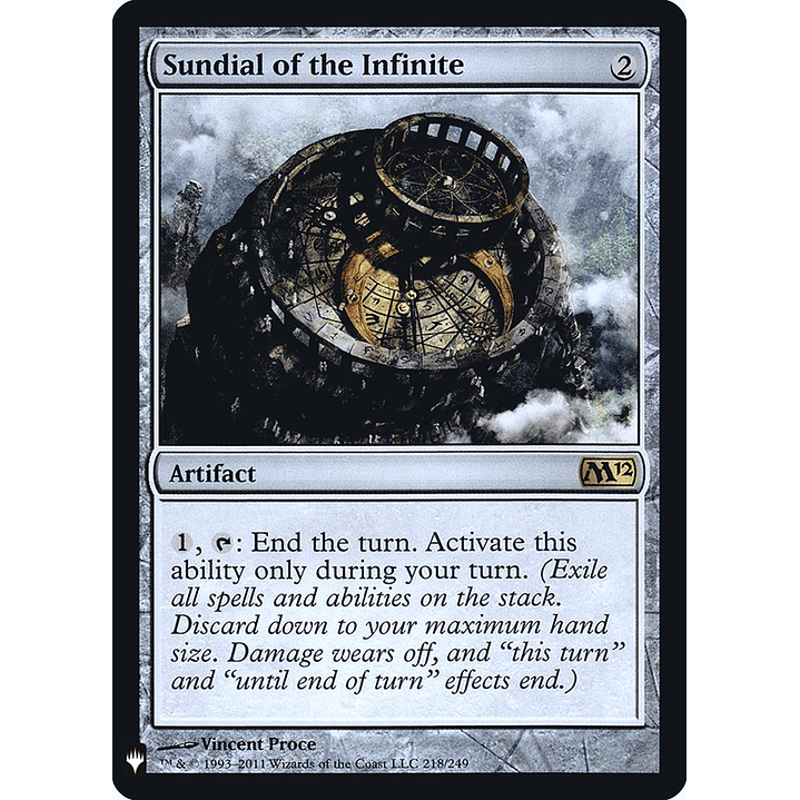 Sundial of the Infinite (foil) | Inglés | NM | PLST 1
