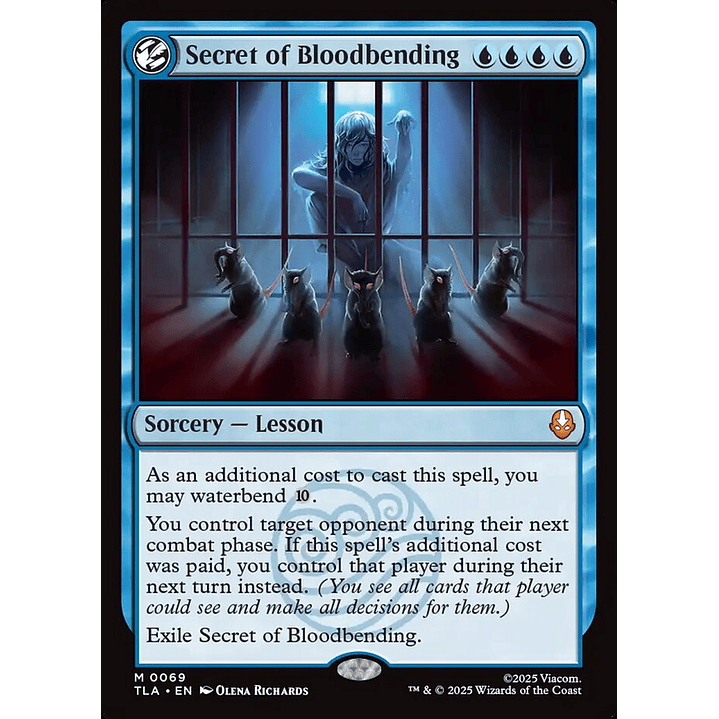 Secret of Bloodbending (foil) | Inglés | NM | TLA 1