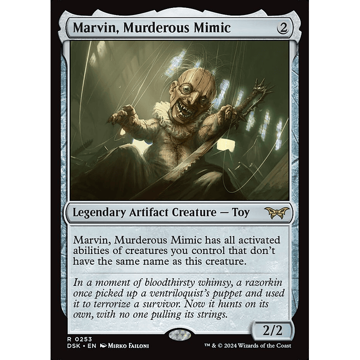 Marvin, Murderous Mimic (foil) | Inglés | NM | DSK 1