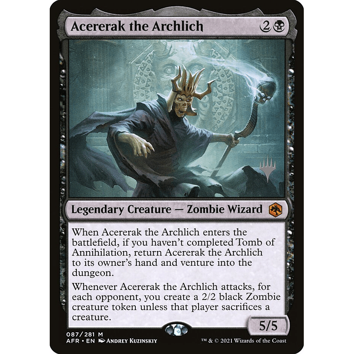 Acererak the Archlich | Español | NM | PAFR 1