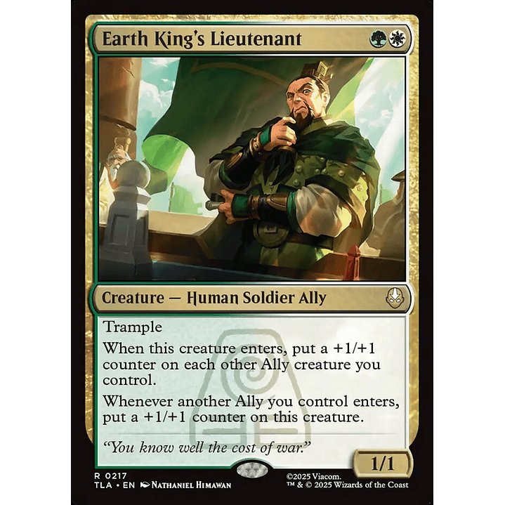 Earth King's Lieutenant | Español | NM | TLA 1