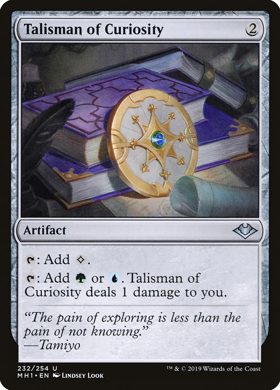 Talisman of Curiosity | Español | EX | MH1 1