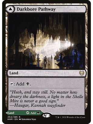 Darkbore Pathway // Slitherbore Pathway | Español | EX | KHM