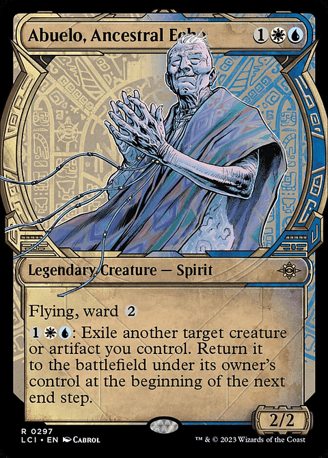 Abuelo, Ancestral Echo (Showcase foil) | Inglés | EX | LCI