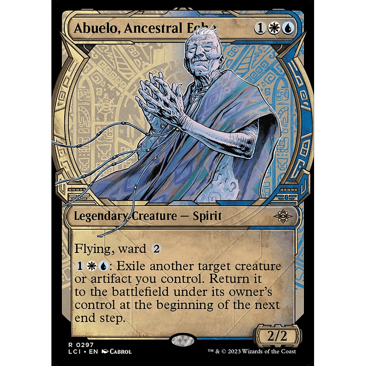 Abuelo, Ancestral Echo (Showcase foil) | Inglés | EX | LCI 1