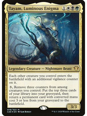 Tayam, Luminous Enigma (foil) | Inglés | EX | C20