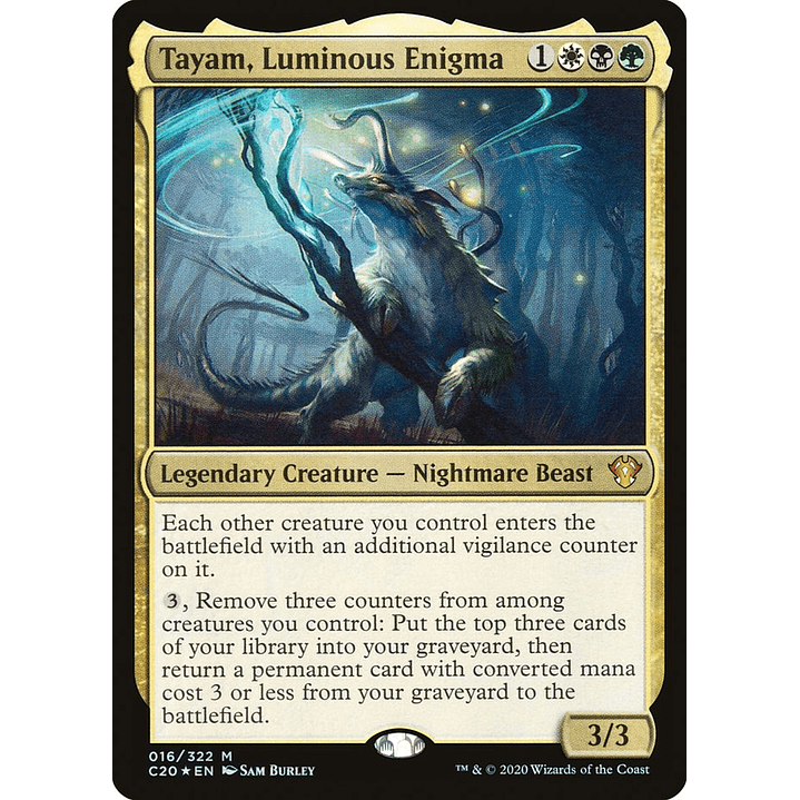 Tayam, Luminous Enigma (foil) | Inglés | EX | C20 1