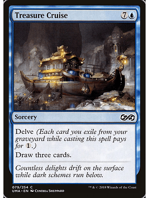 Treasure Cruise (foil) | Inglés | EX | UMA