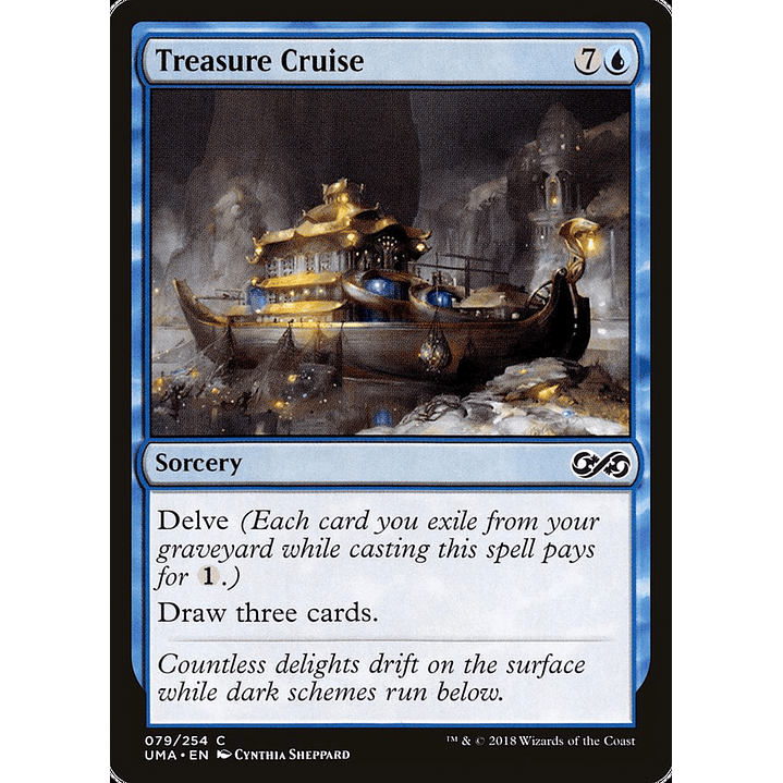 Treasure Cruise (foil) | Inglés | EX | UMA 1
