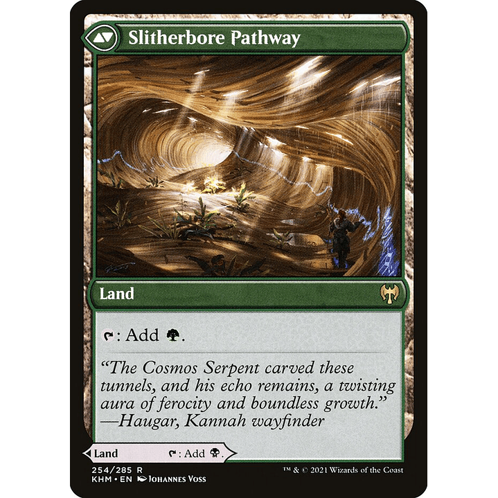 Darkbore Pathway // Slitherbore Pathway | Inglés | EX | KHM 2