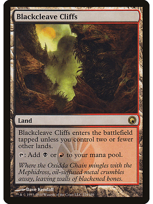 Blackcleave Cliffs | Inglés | EX | SOM