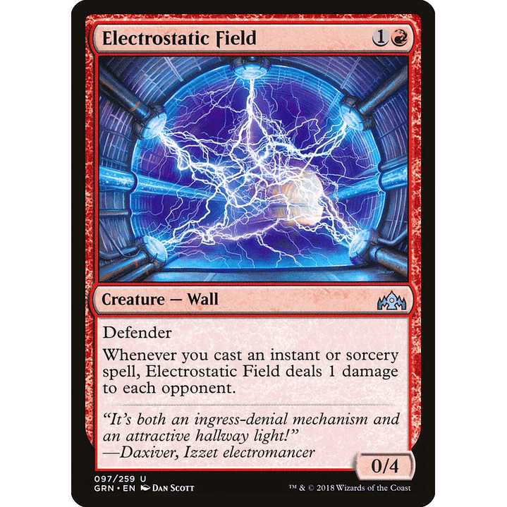 Electrostatic Field | Inglés | NM | GRN 1