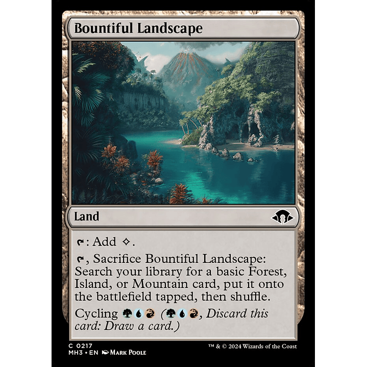 Bountiful Landscape | Inglés | NM | MH3 1