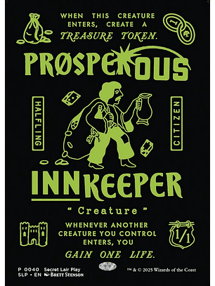Prosperous Innkeeper (Borderless) | Inglés | NM | SLP