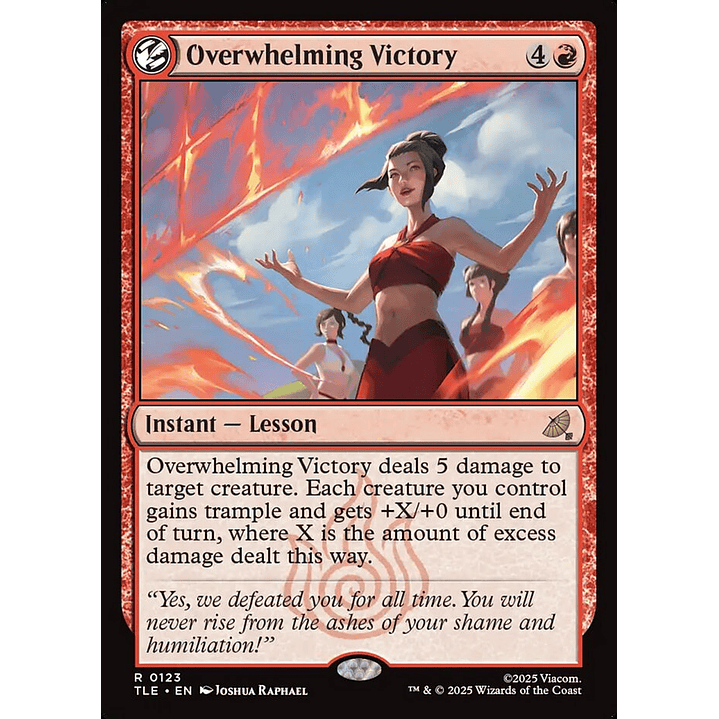 Overwhelming Victory | Inglés | NM | TLE 1