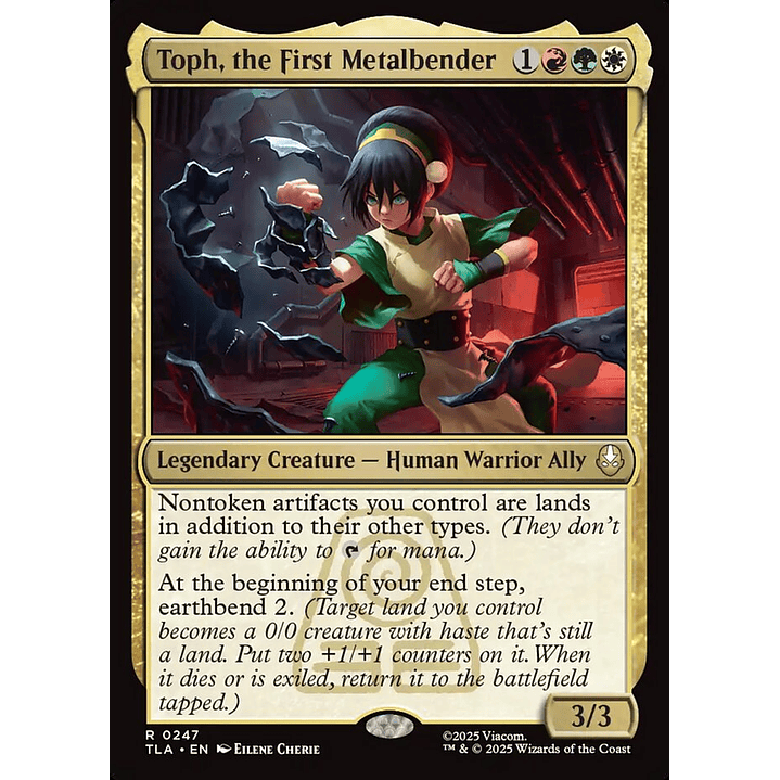 Toph, the First Metalbender | Inglés | NM | TLA 1