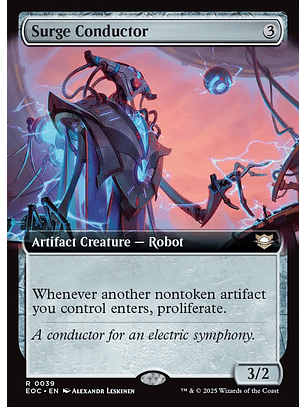 Surge Conductor (Extended Art) | Inglés | NM | EOC