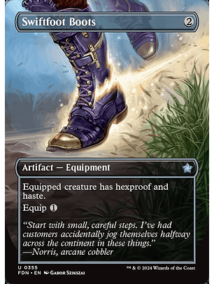 Swiftfoot Boots (Borderless) | Inglés | NM | FDN