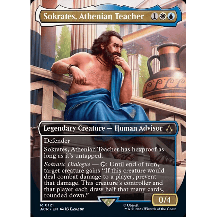 Sokrates, Athenian Teacher (Borderless) | Inglés | NM | ACR 1