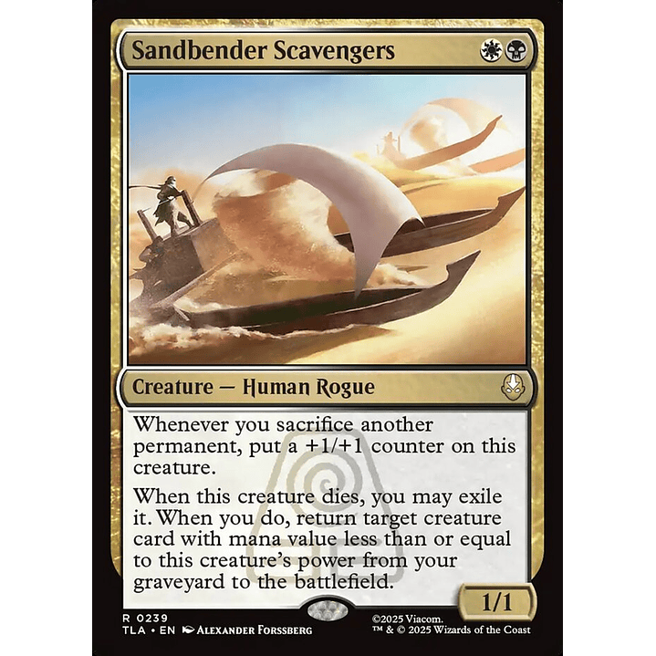 Sandbender Scavengers | Inglés | NM | TLA 1