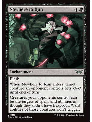 Nowhere to Run | Inglés | NM | DSK