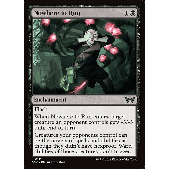 Nowhere to Run | Inglés | NM | DSK 1