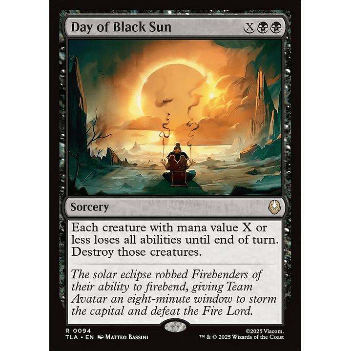 Day of Black Sun | Inglés | NM | TLA 1