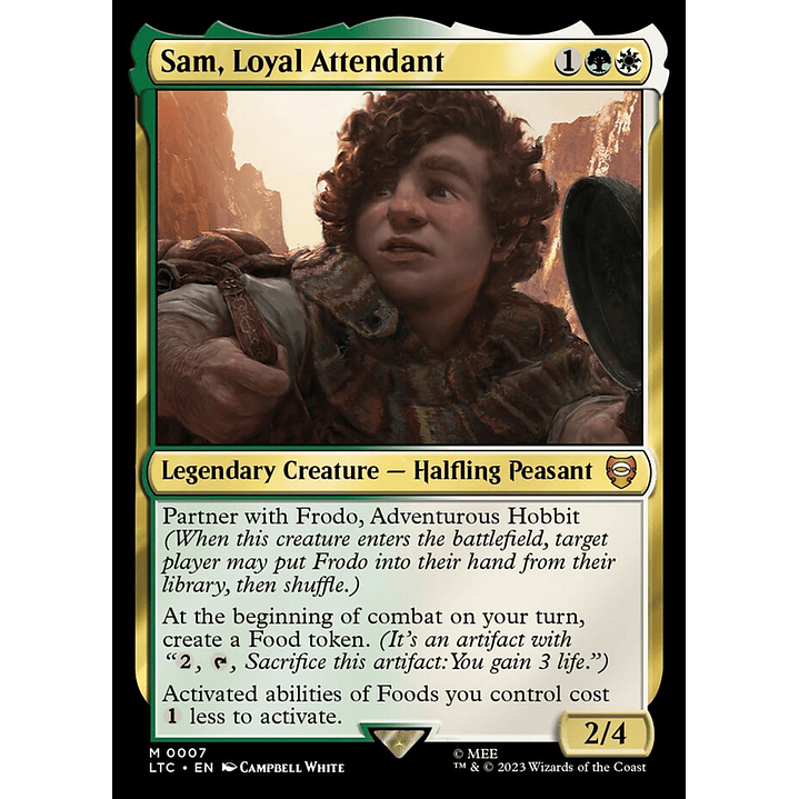 Sam, Loyal Attendant | Inglés | NM | LTC 1