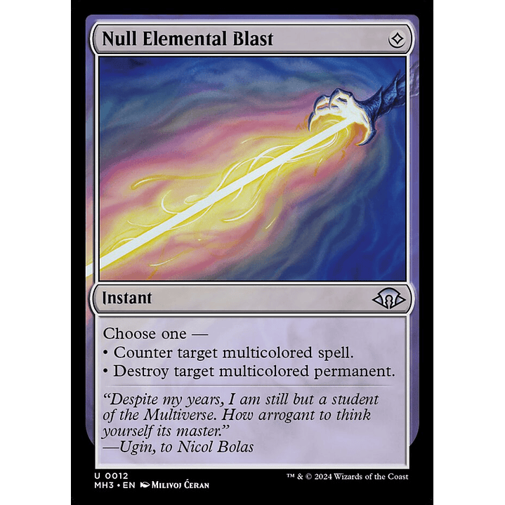 Null Elemental Blast | Inglés | NM | MH3 1