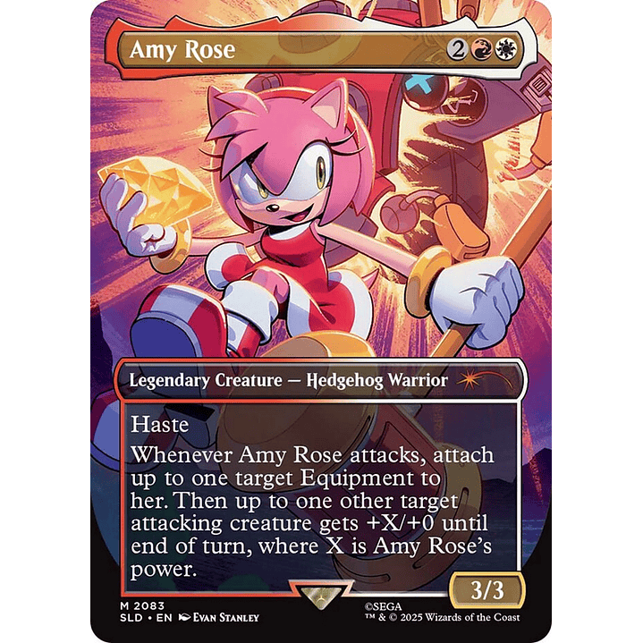 Amy Rose (Borderless) | Inglés | NM | SLD 1